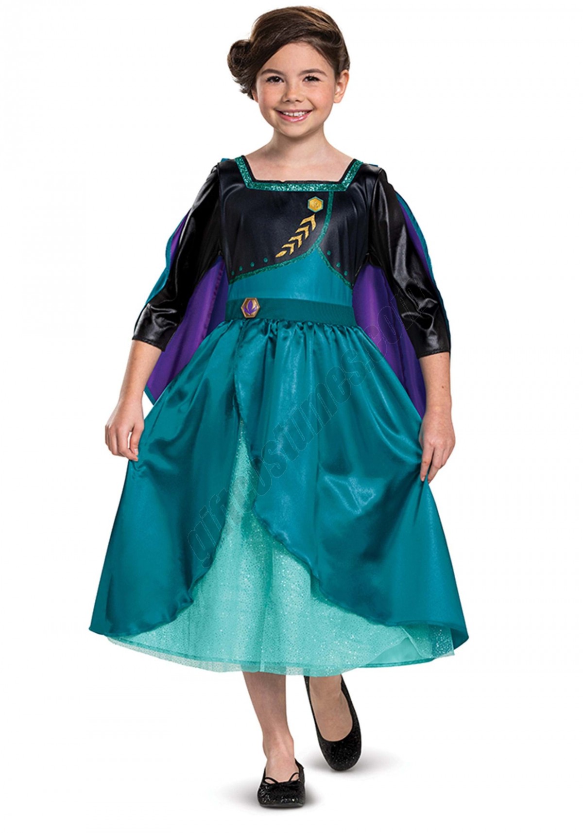 Frozen Queen Anna Classic Costume for Kids Promotions - -0
