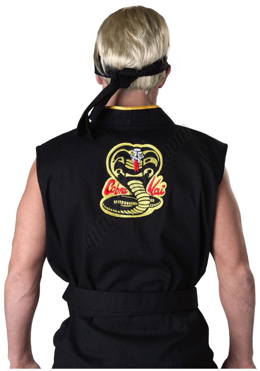 Authentic Karate Kid Cobra Kai Costume Promotions - -1