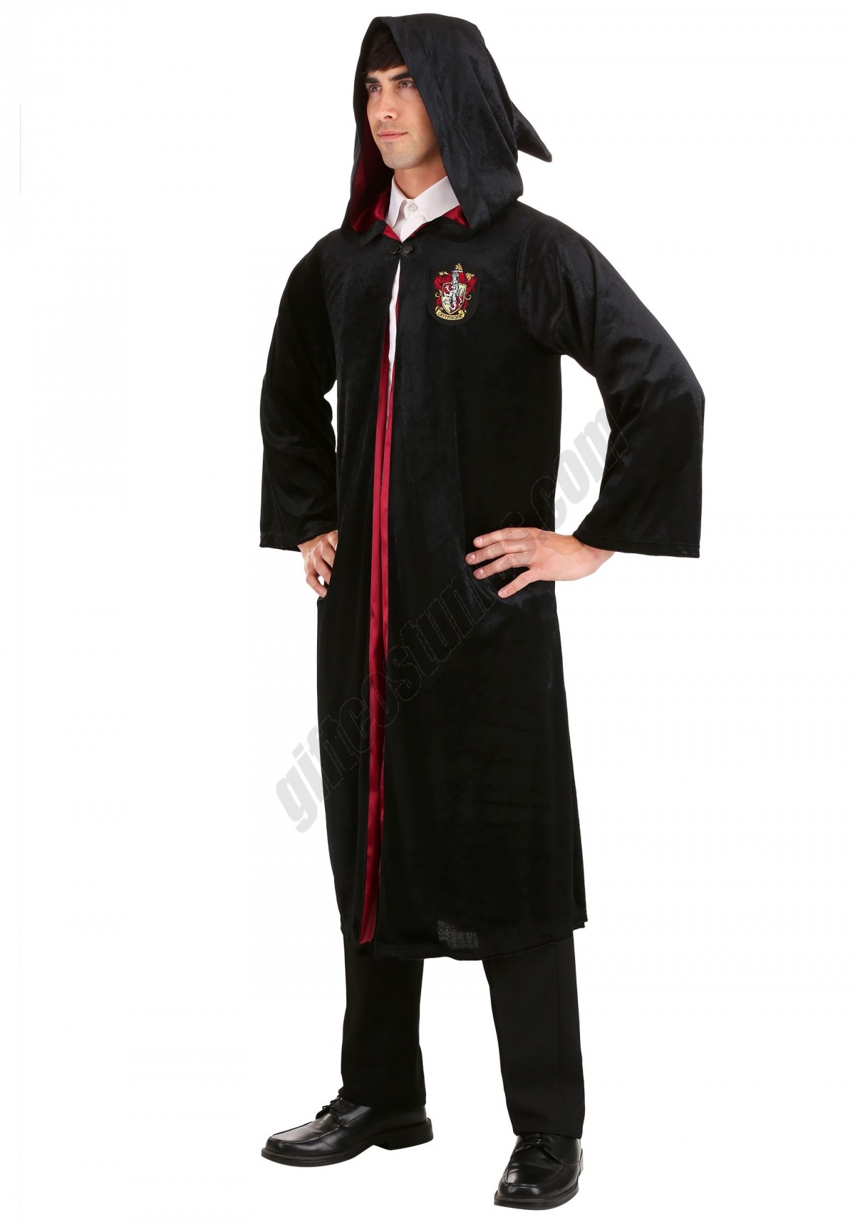 Harry Potter Adult Deluxe Gryffindor Robe Costume Promotions - -4
