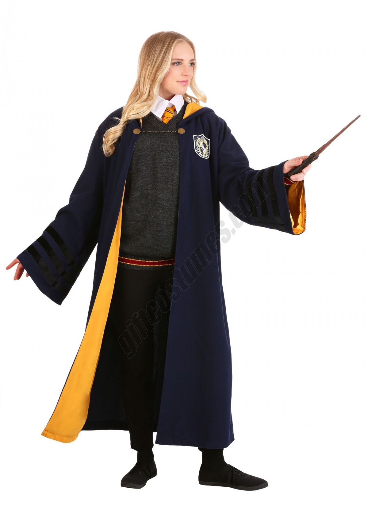 Vintage Harry Potter Hogwarts Hufflepuff Robe Promotions - -1