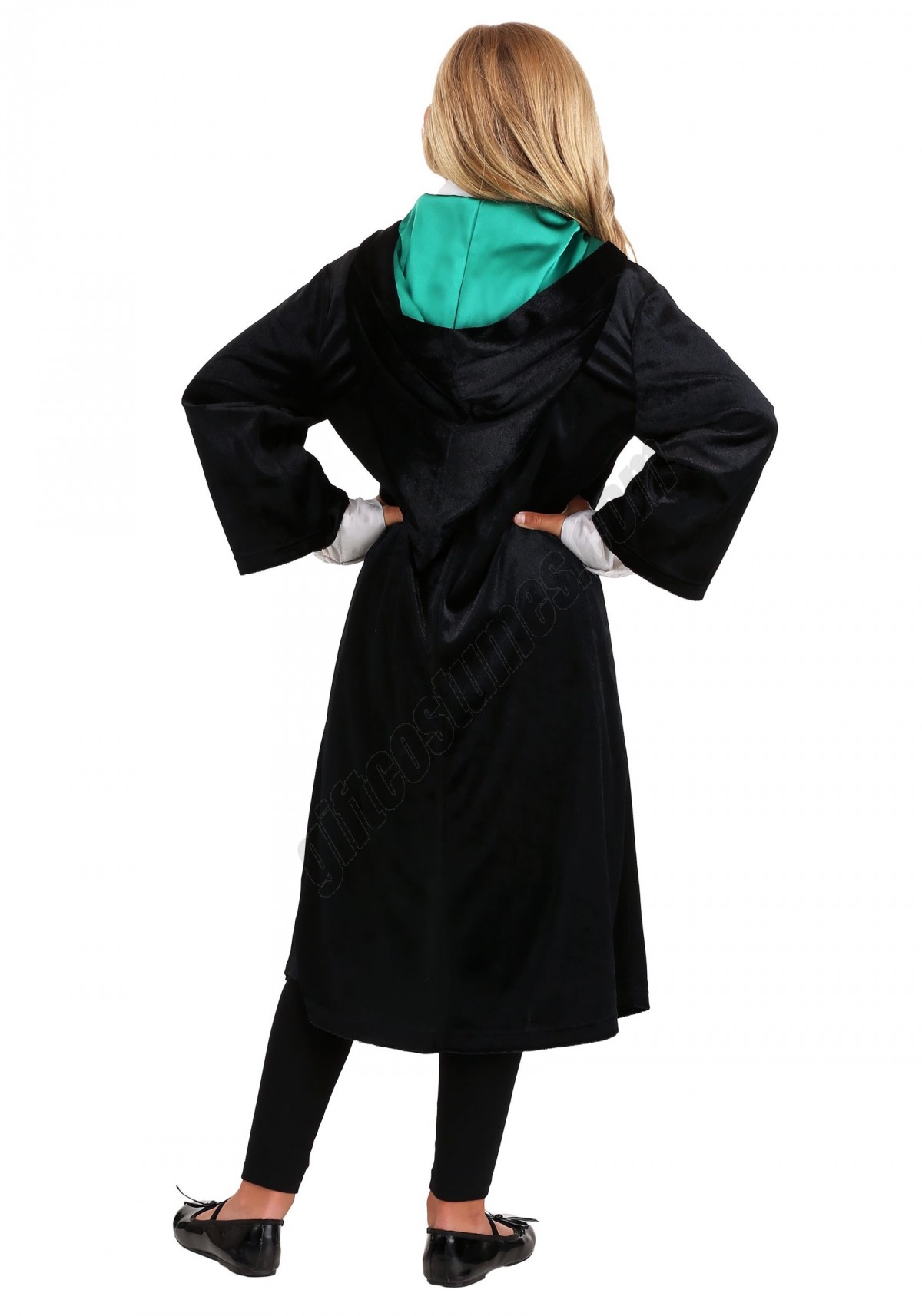 Harry Potter Kids Deluxe Slytherin Robe Costume Promotions - -2
