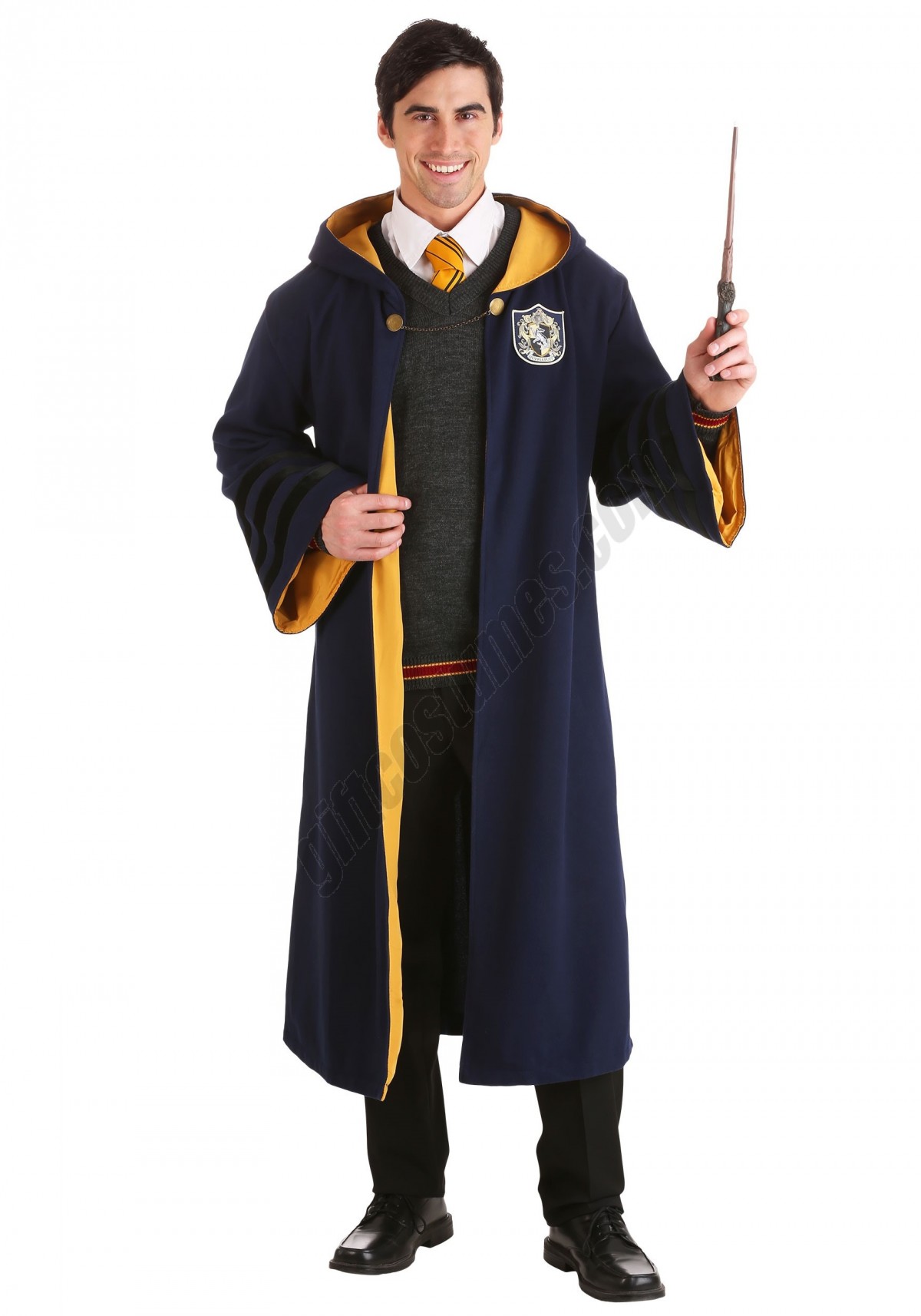 Vintage Harry Potter Hogwarts Hufflepuff Robe Promotions - -0