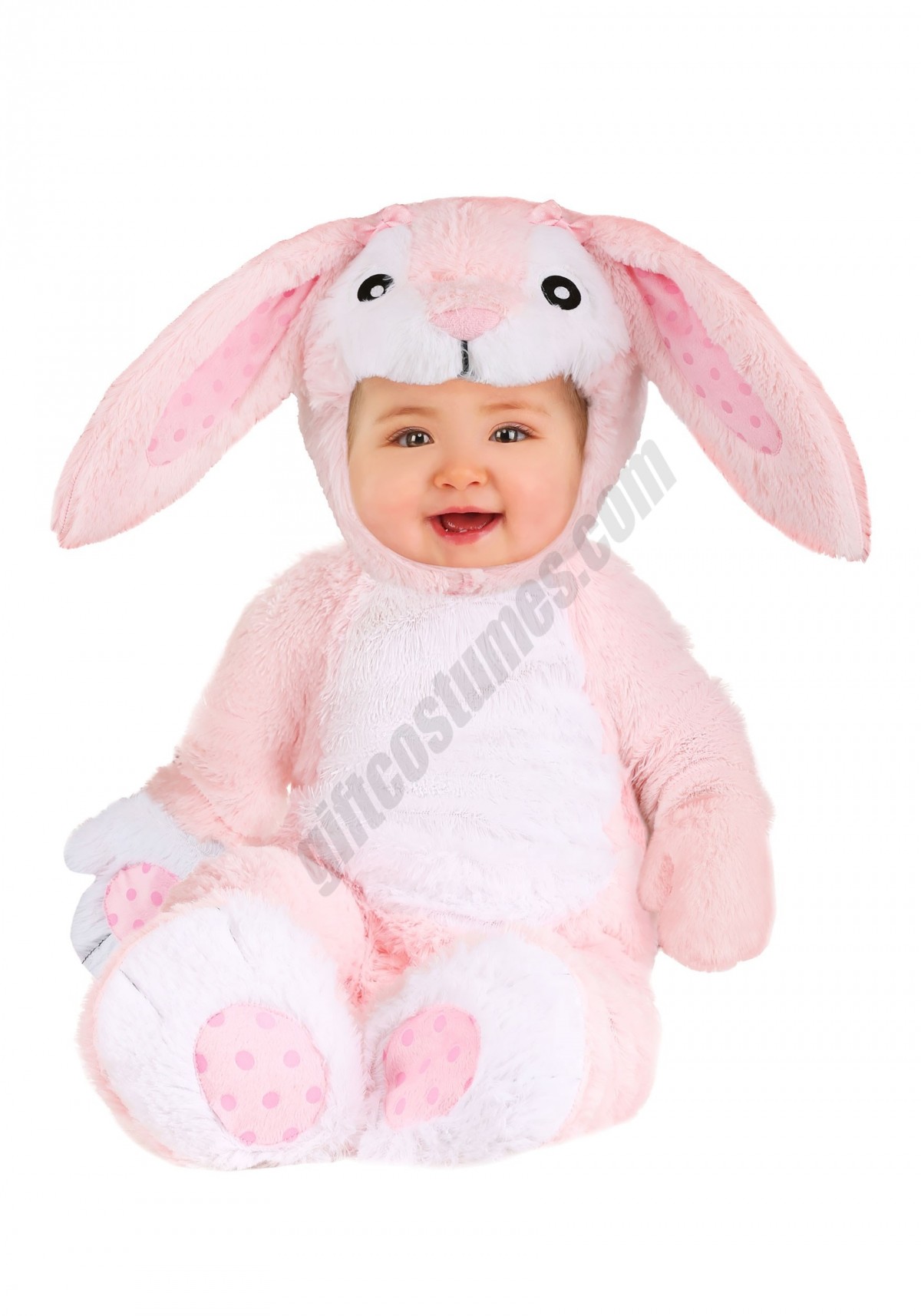 Fluffy Pink Bunny Baby Costume Promotions - -0