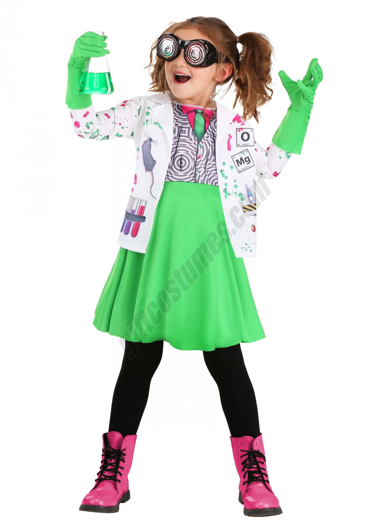 Mad Scientist Costume for Toddlers Promotions - -0