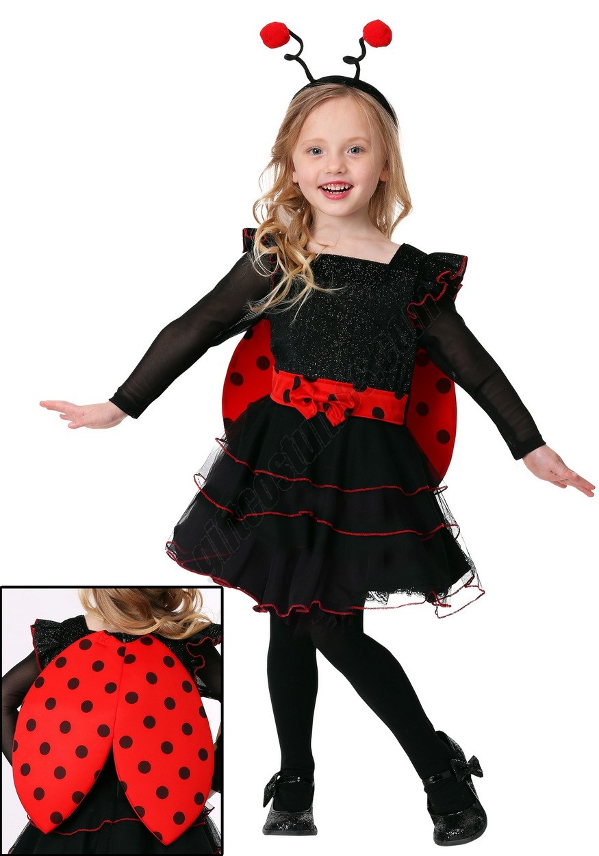 Toddler Girl's Sweet Ladybug Costume Promotions - -0