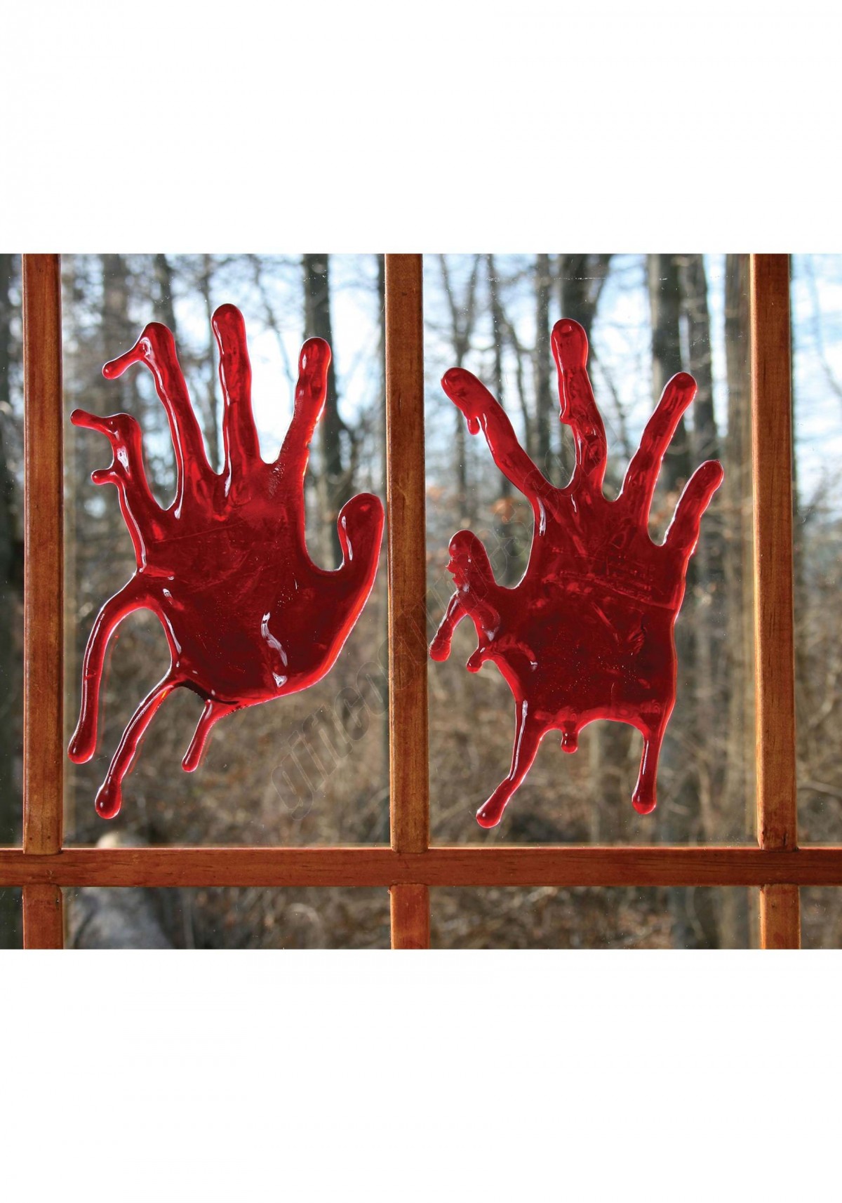 Blood Splatter Window Clings Promotions - -3