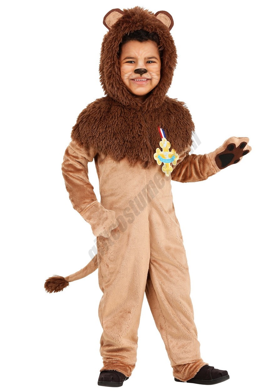 Wizard of Oz Cowardly Lion Costume for Toddlers Promotions - -0
