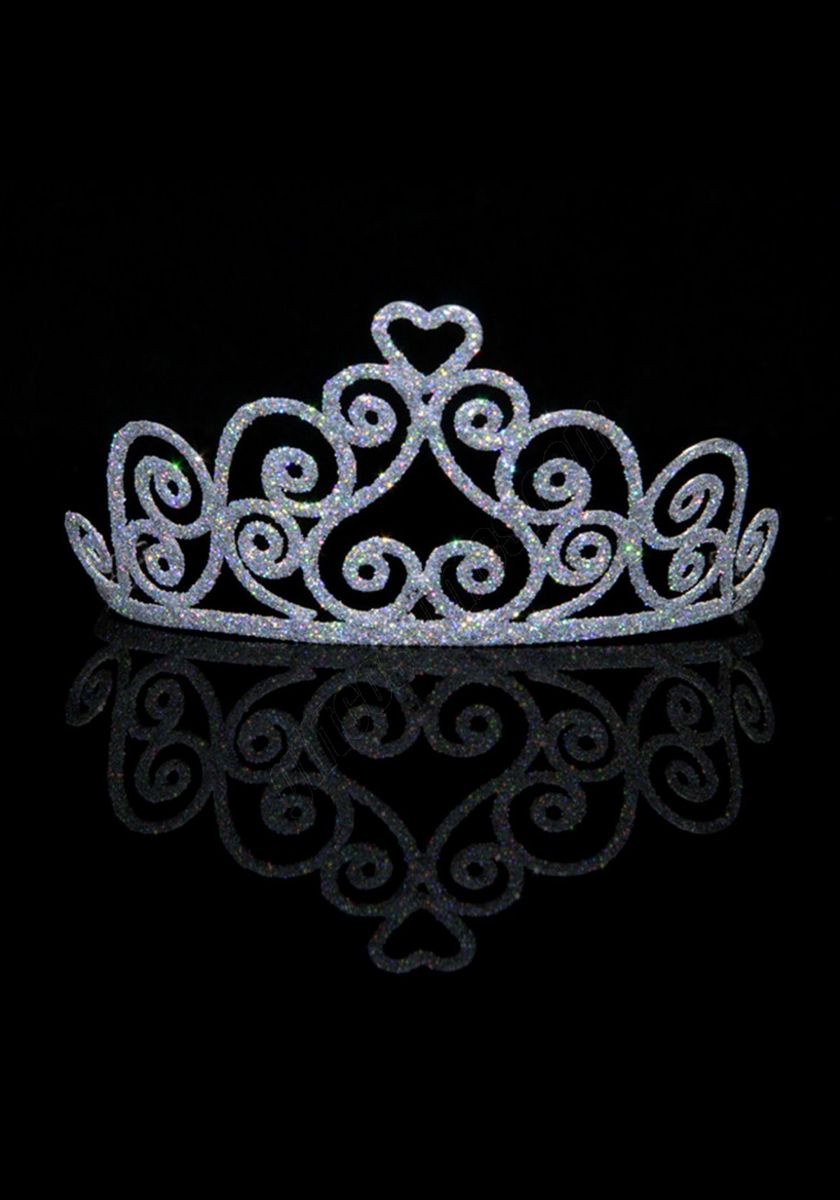 Adult Sparkle Heart Tiara Promotions - -0