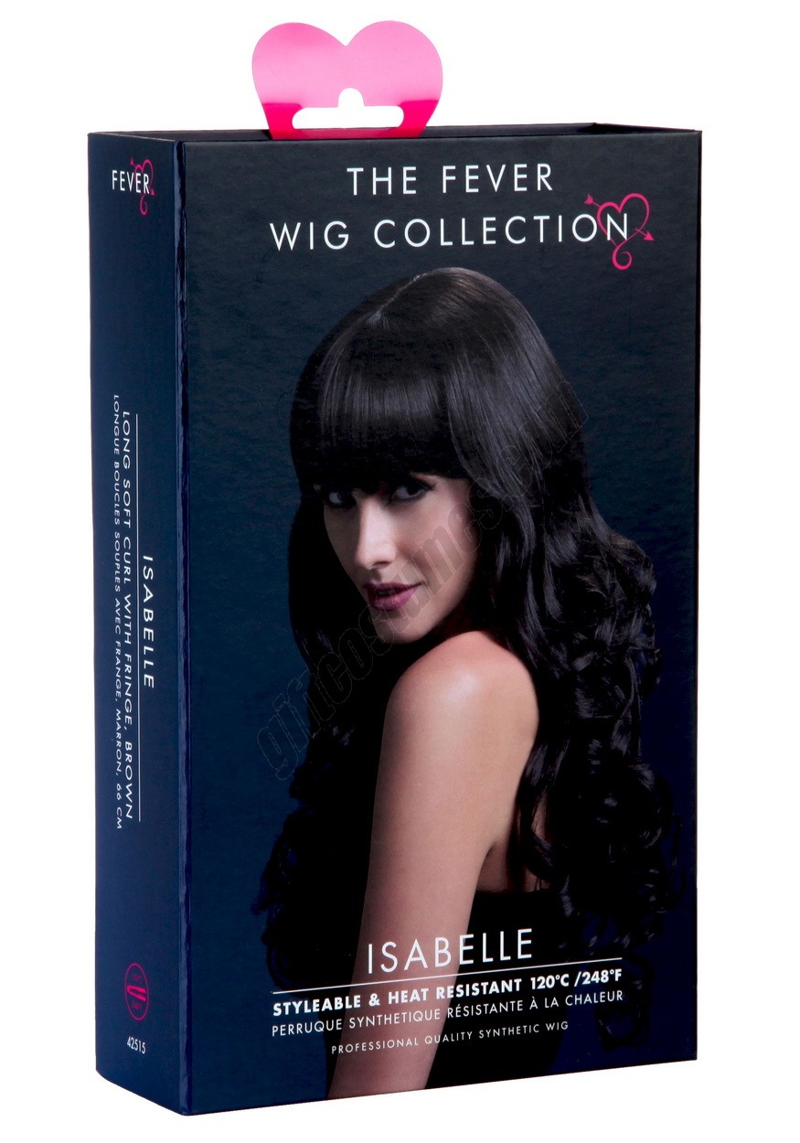 Styleable Fever Isabelle Brown Wig Promotions - -1