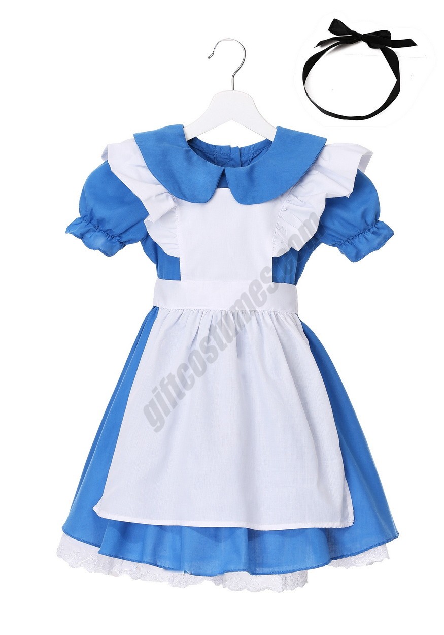 Deluxe Toddler Alice Costume Promotions - -4