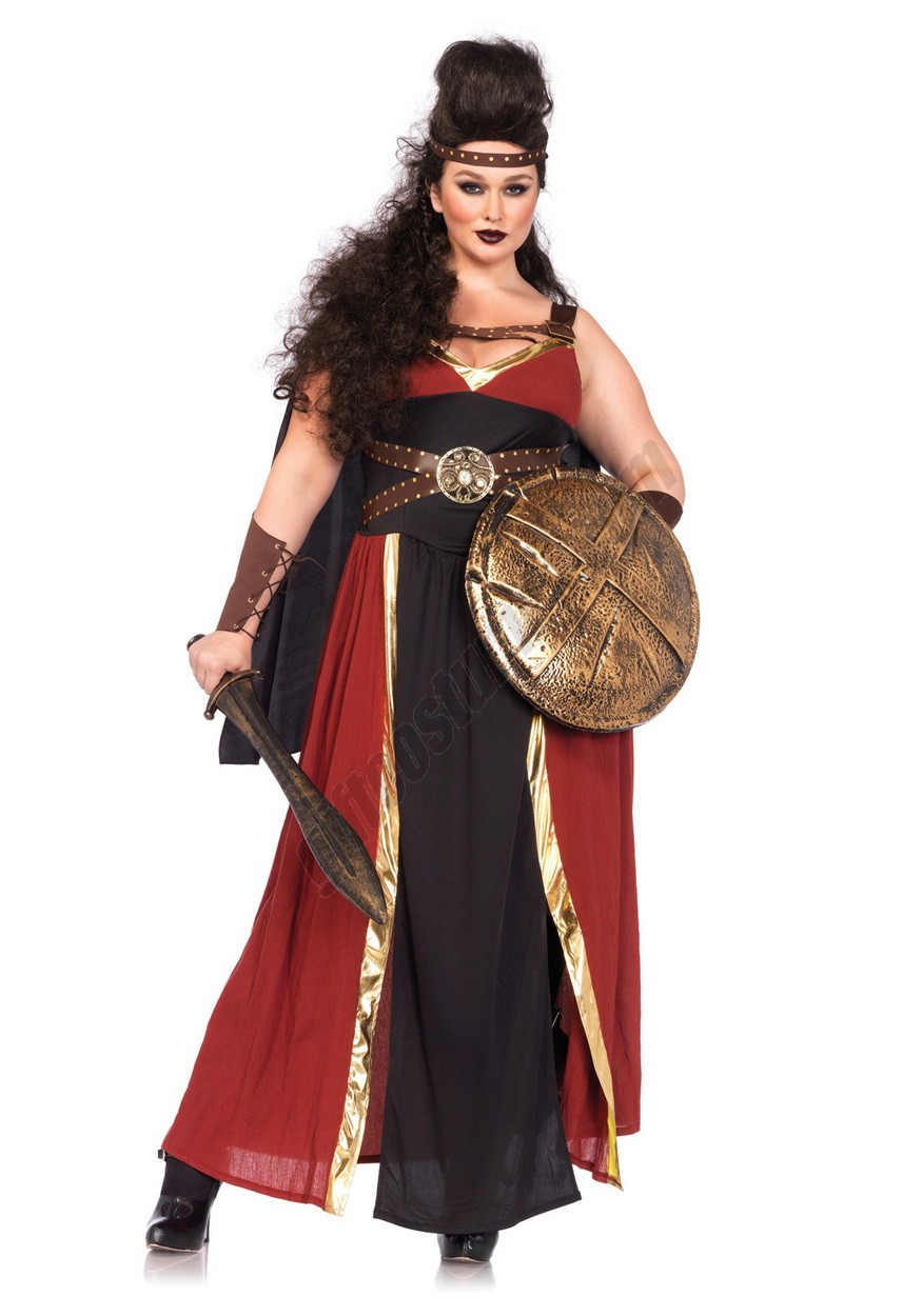 Plus Size Regal Warrior Costume Promotions - -0