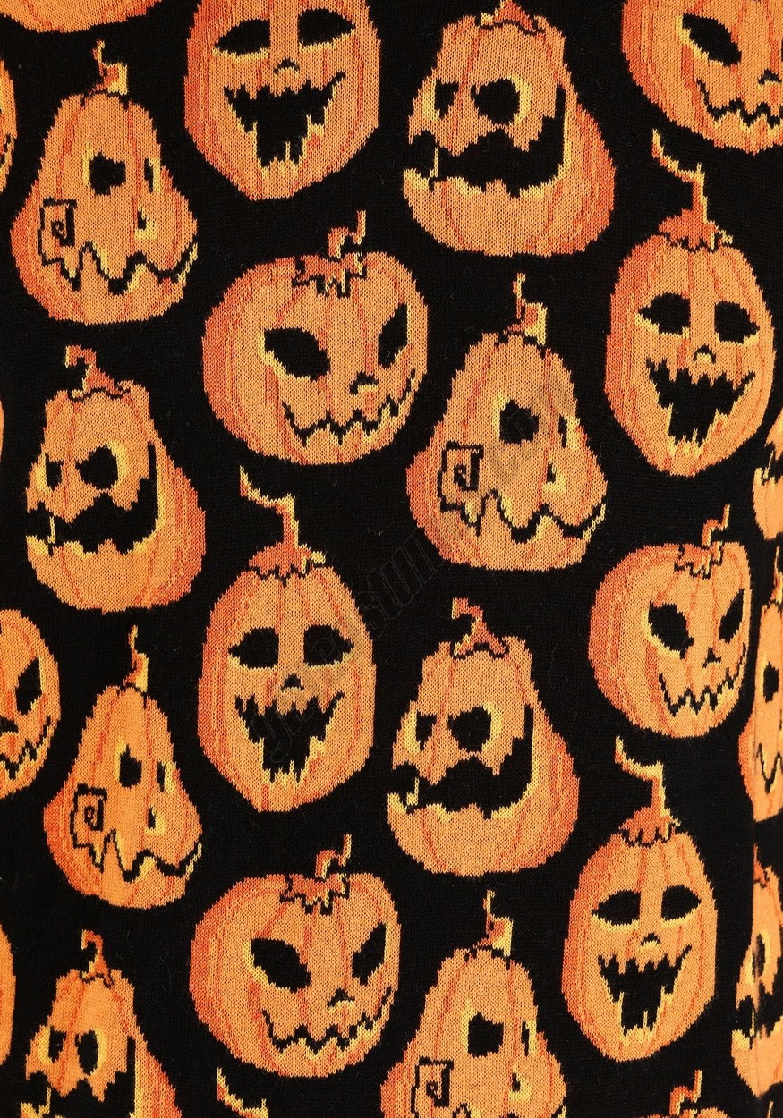Adult Pumpkin Frenzy Halloween Sweater Promotions - -8