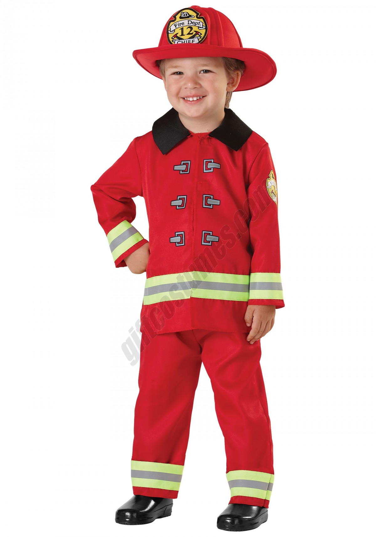 Toddler Fireman Costume Promotions - -0
