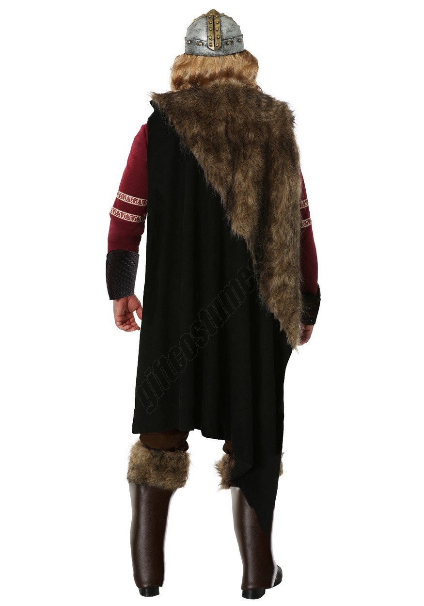 Men's Burgundy Viking Costume Promotions - -1