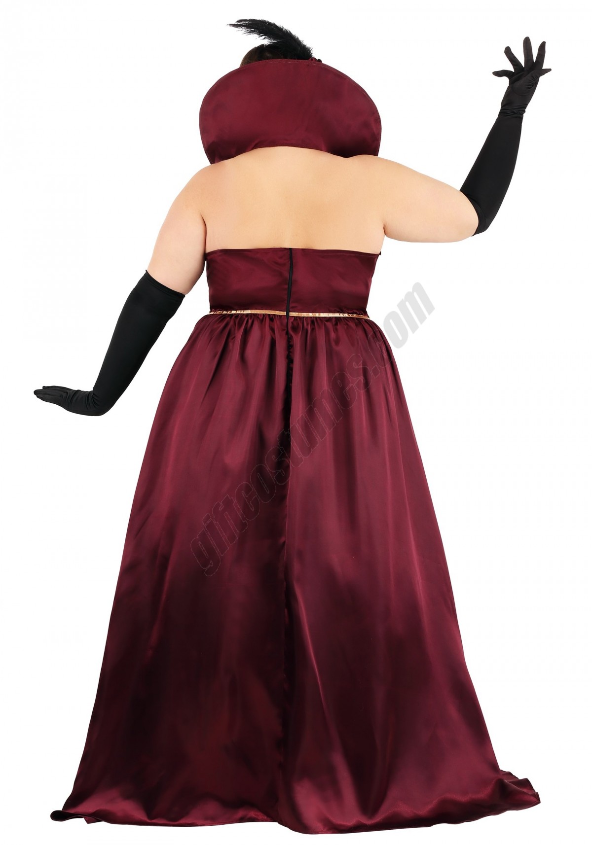 Plus Size Women's Bearded Lady Circus Costume Promotions - -1