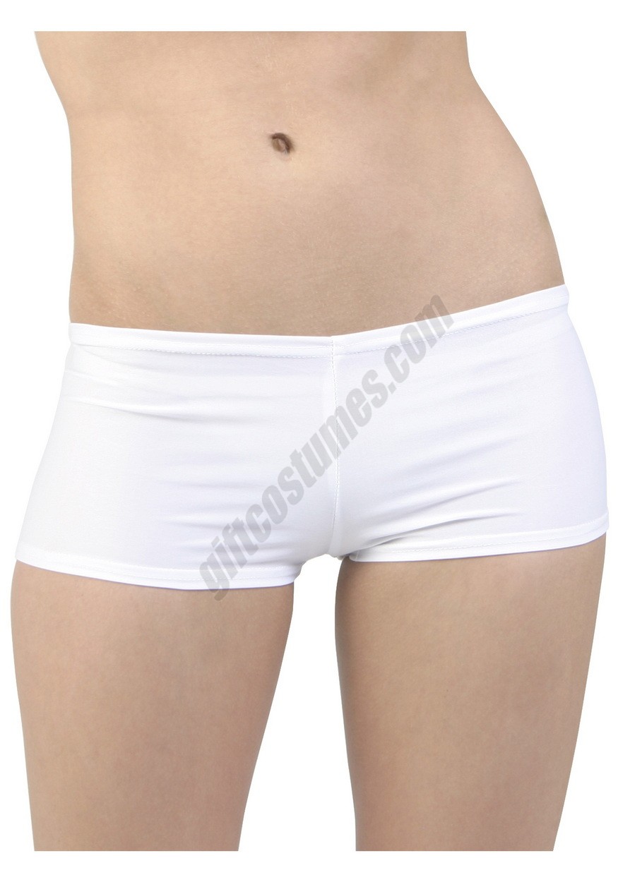 Sexy White Hot Pants Promotions - -0