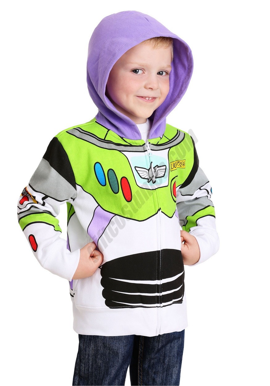 Toddler Toy Story Buzz Lightyear Costume Hoodie Promotions - -1