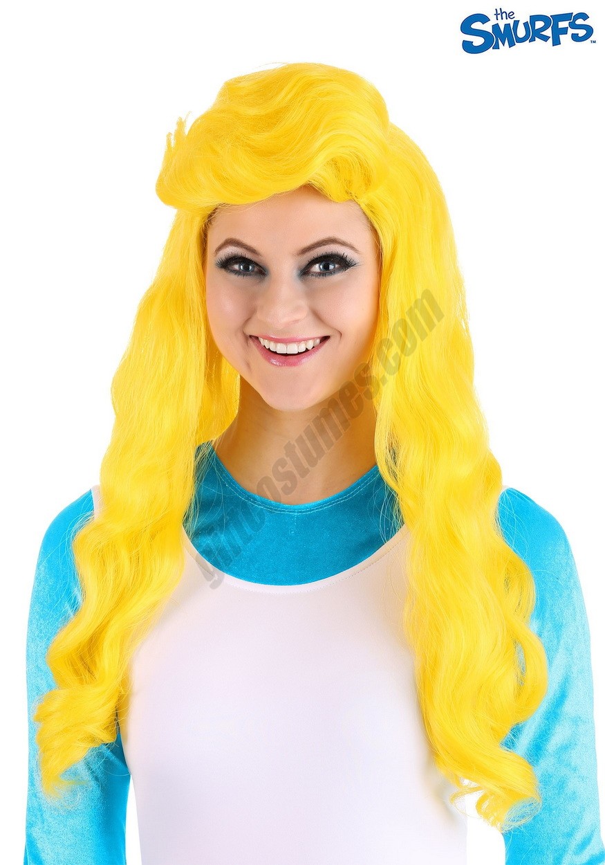 The Smurfs Women's Smurfette Wig Promotions - -0