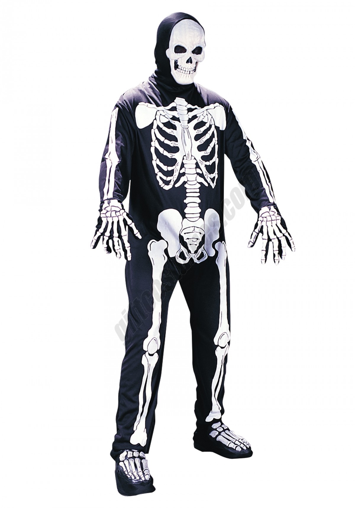 Adult Skeleton Jumpsuit Costume Promotions - -0