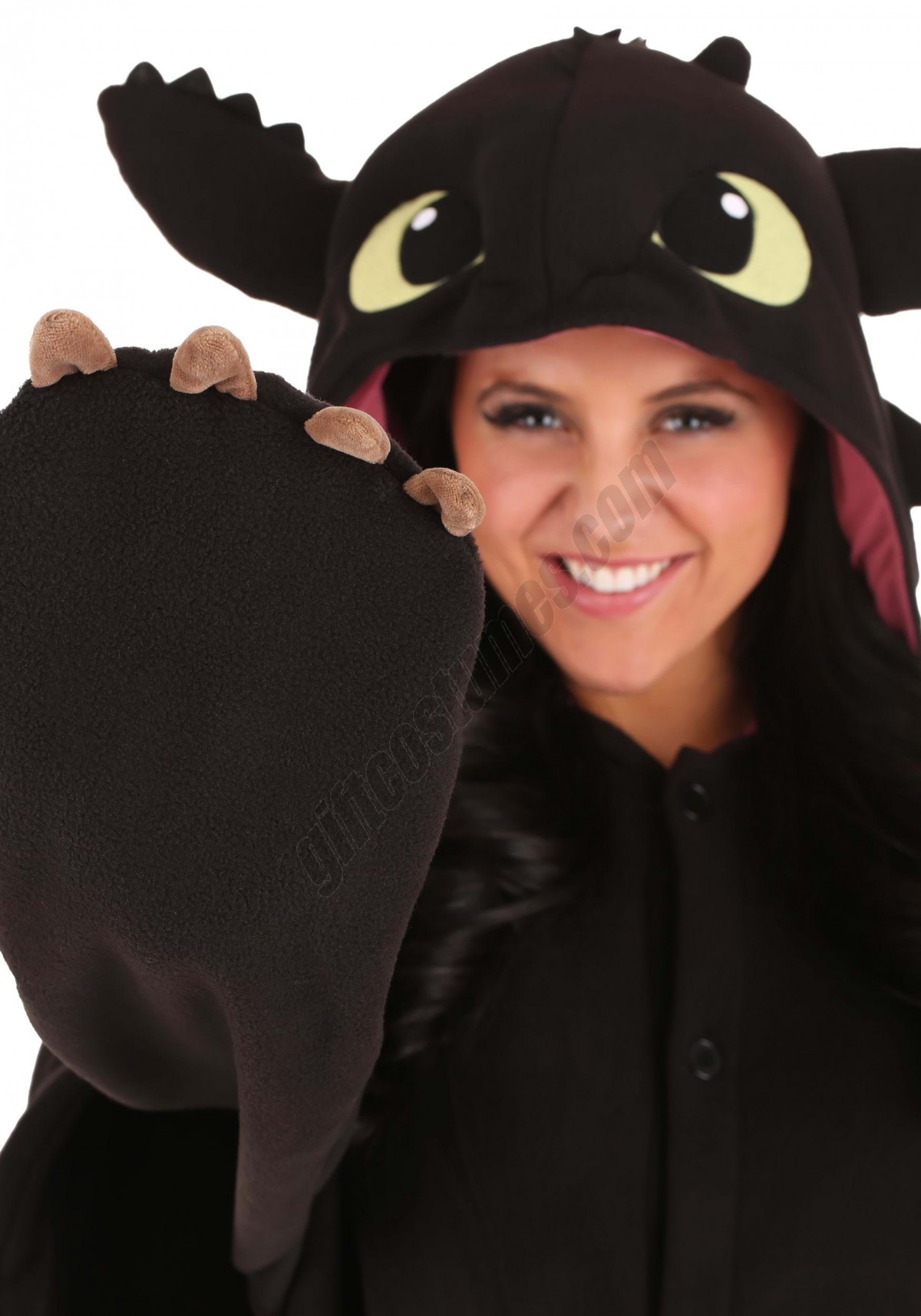 How to Train Your Dragon Toothless Adult Kigurumi Costume - Men's - -3