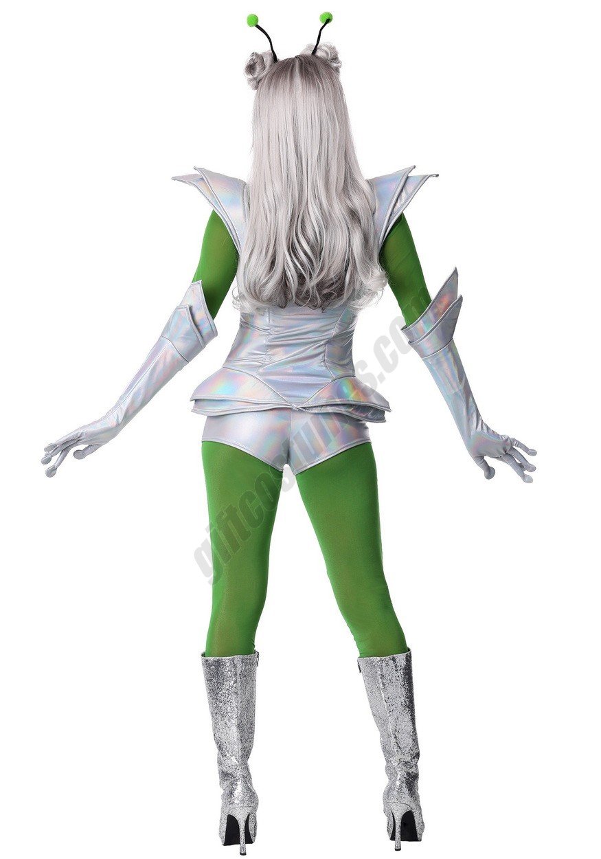 Galactic Alien Babe Women's Costume - -3
