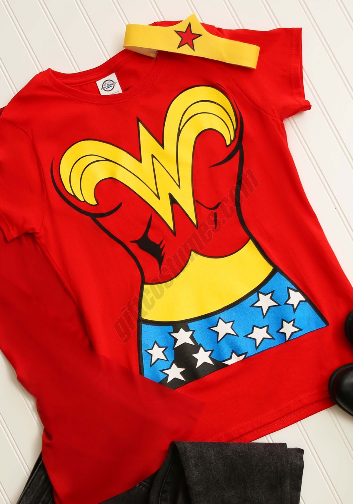 Wonder Woman T-Shirt Costume - Women's - -7