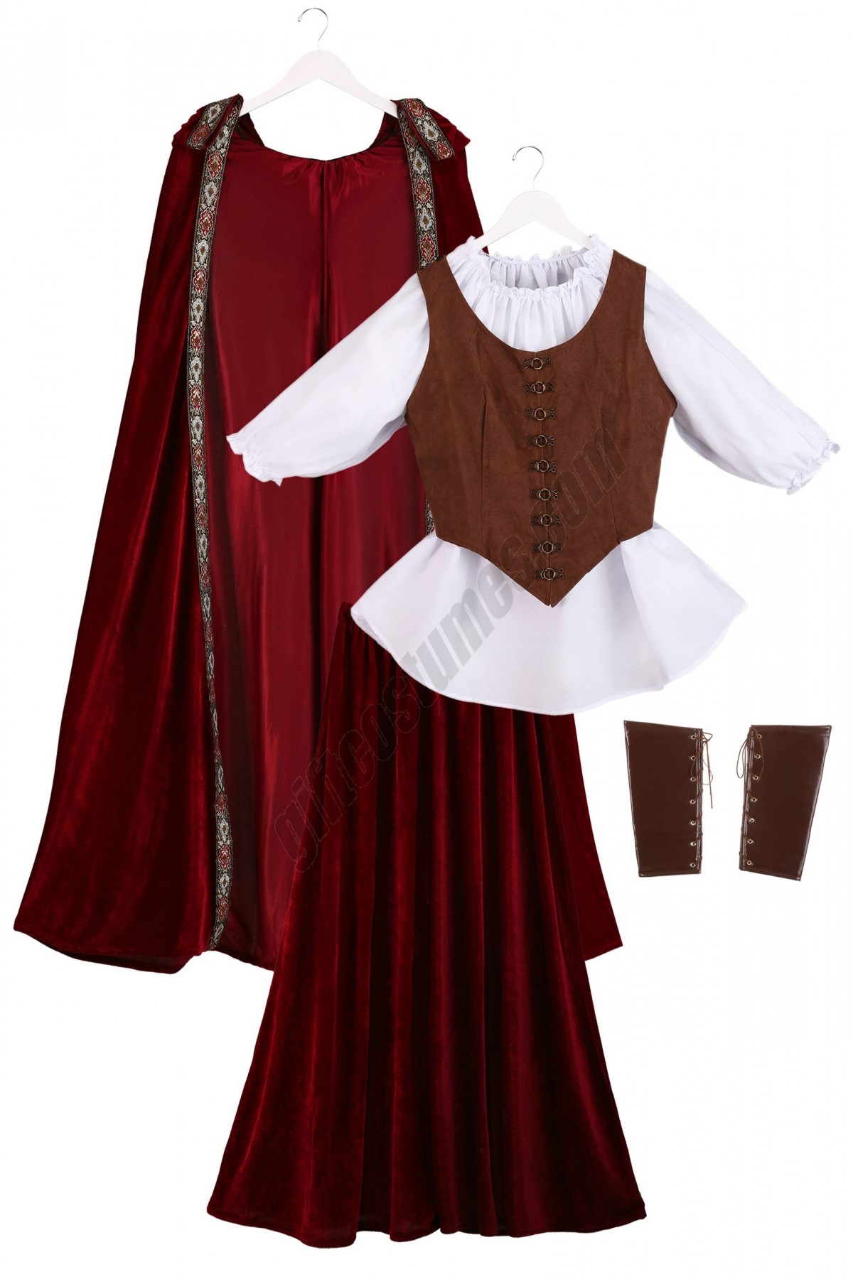 Deluxe Red Riding Hood Plus Size Costume Promotions - -10
