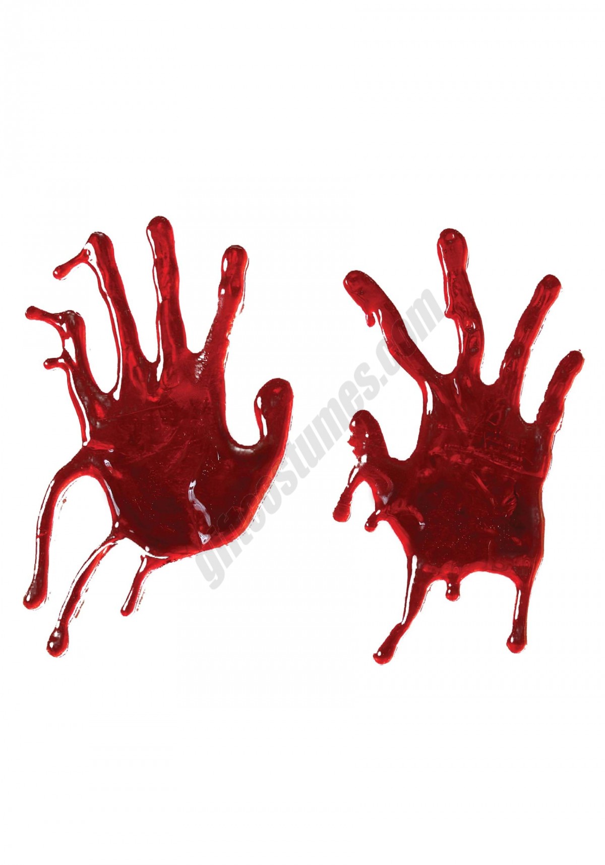 Bloody Window Hand Print Cling Promotions - -0
