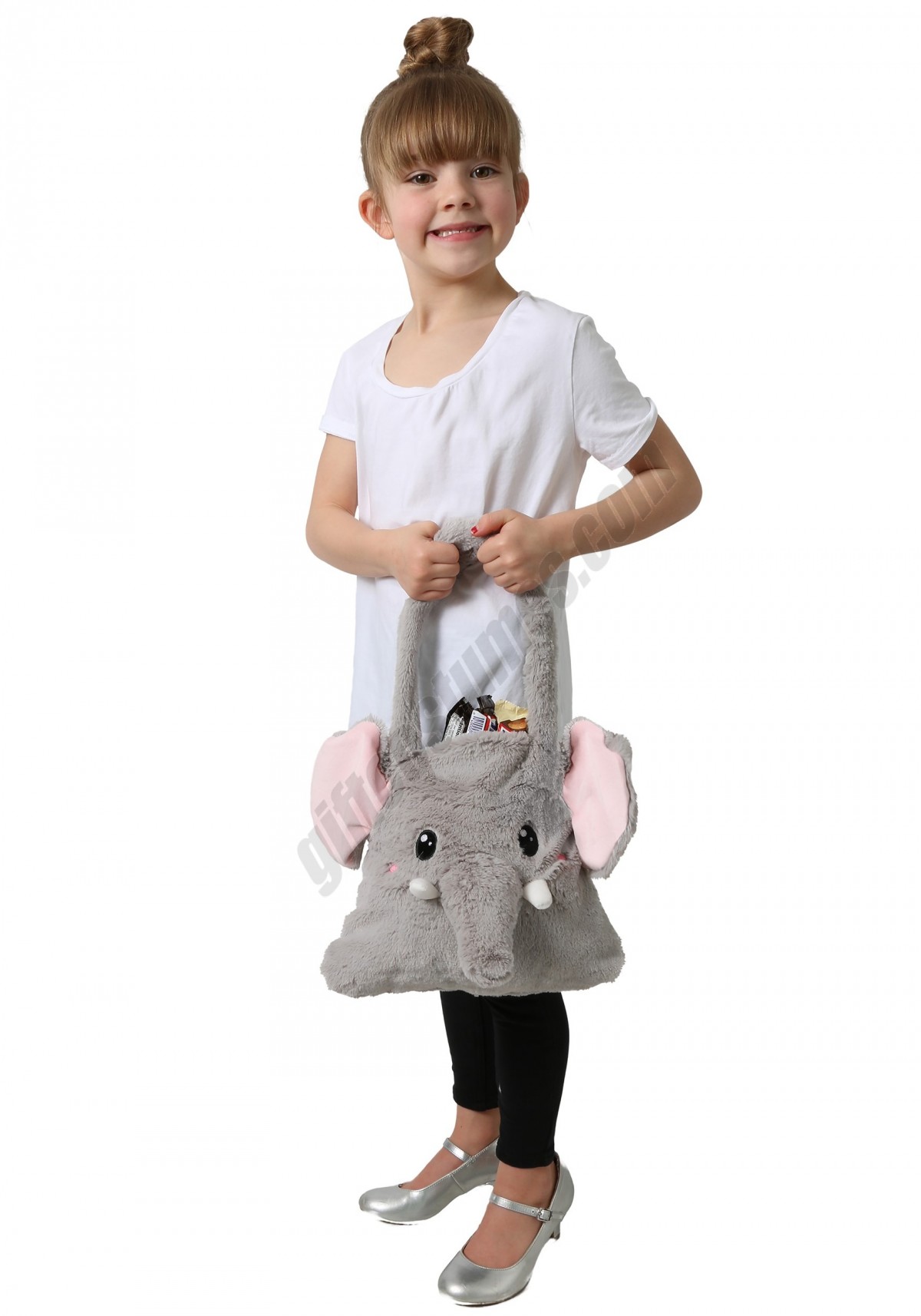 Plush Elephant Moving Ears Trick or Treat Bag Promotions - -0