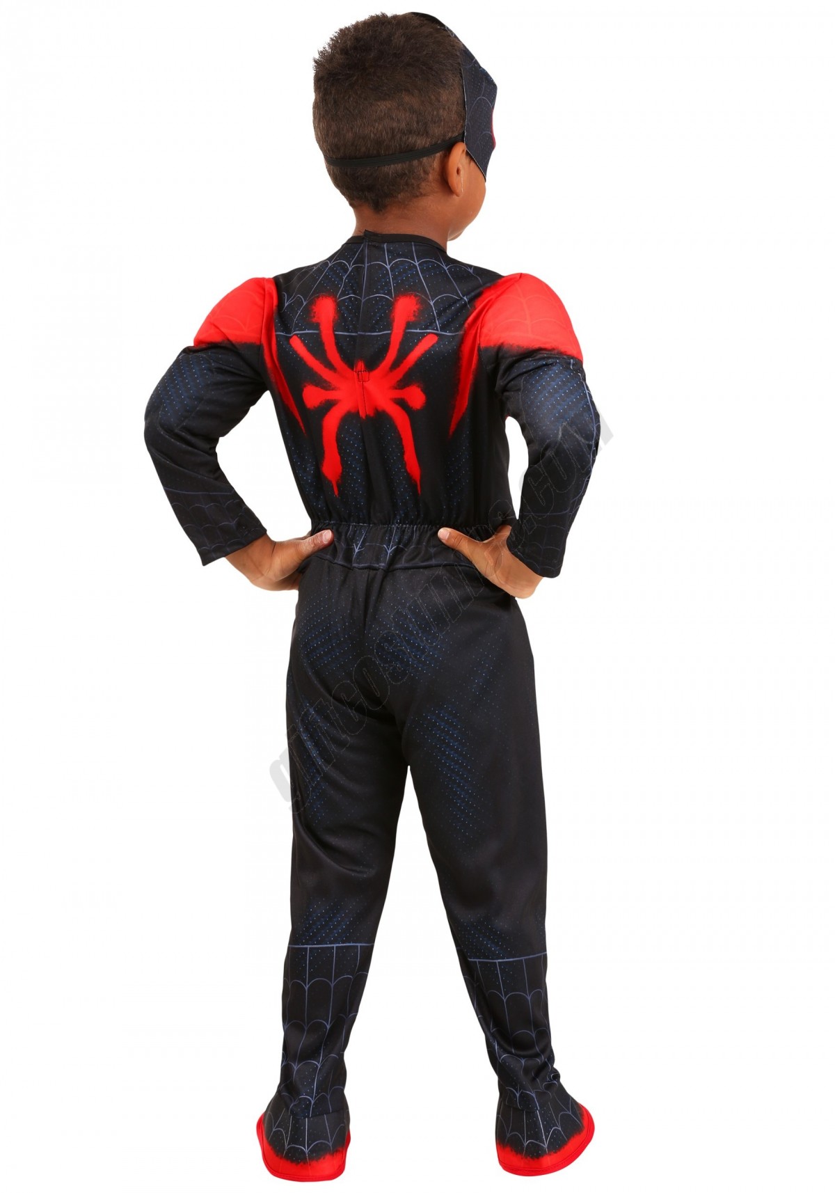 Toddler's Deluxe Spiderman Miles Morales Costume Promotions - -1