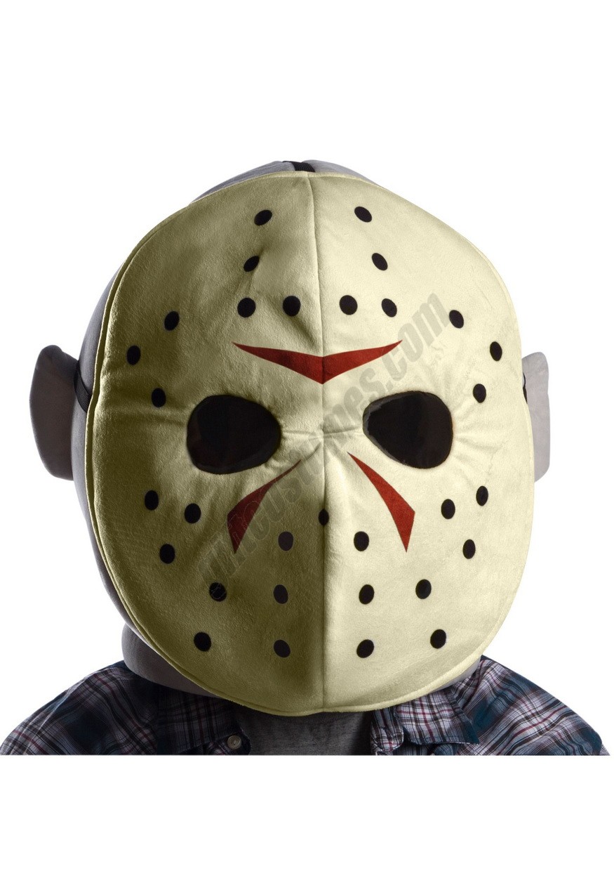 Friday the 13th Jason Mascot Mask for Adults Promotions - -3