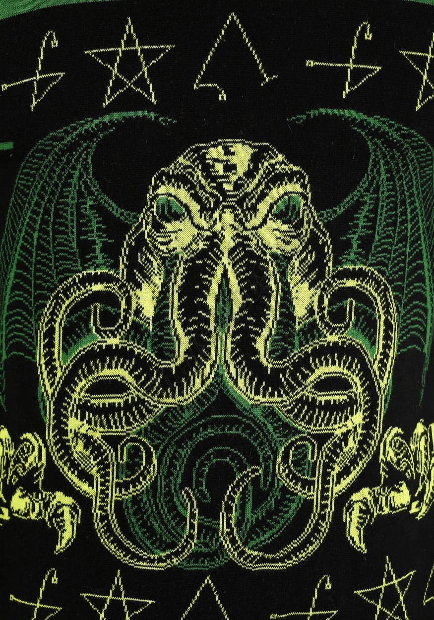 Rage of Cthulhu Halloween Sweater for Adults Promotions - -7