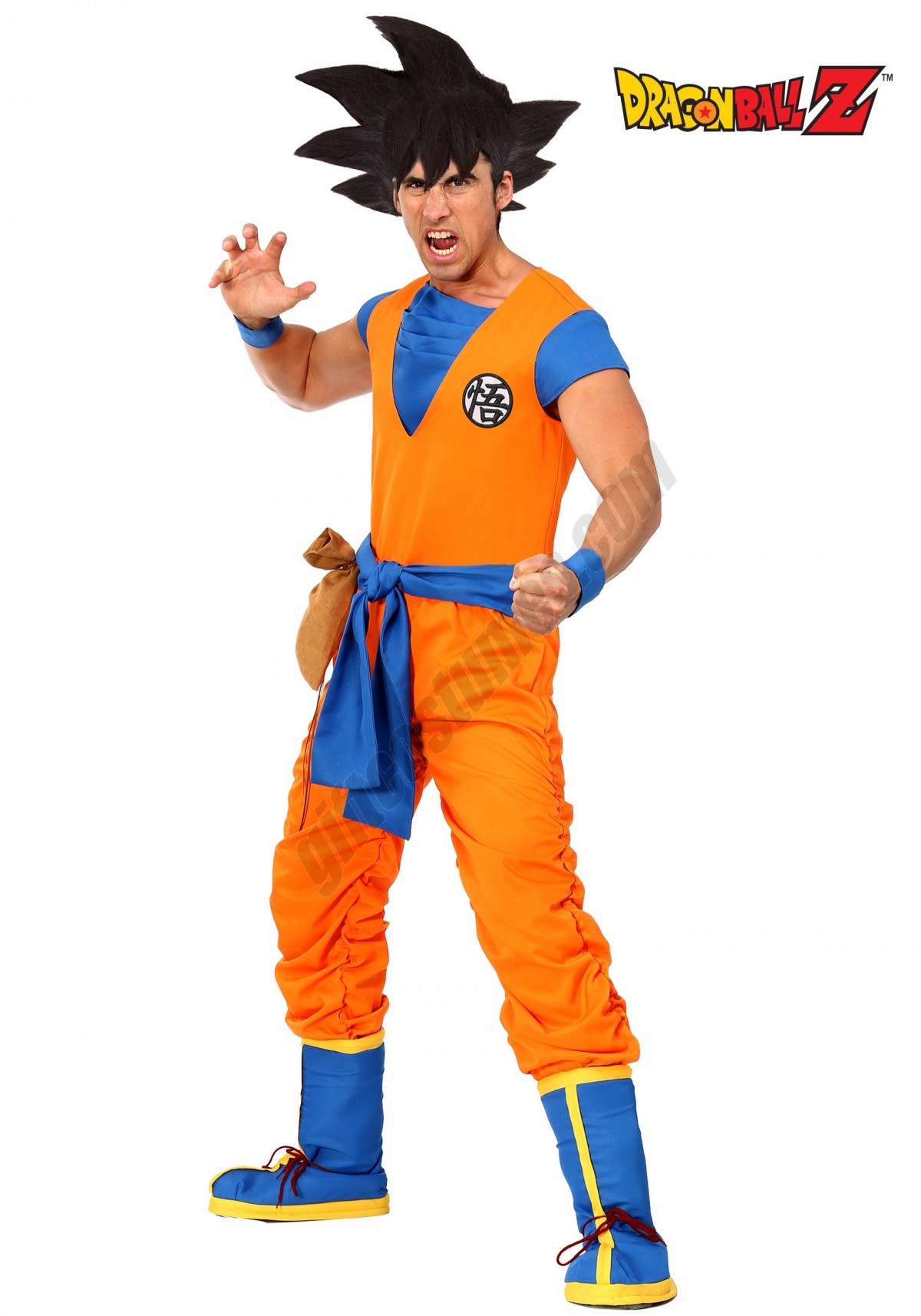 Dragon Ball Z Authentic Goku Men's Costume Promotions - -0