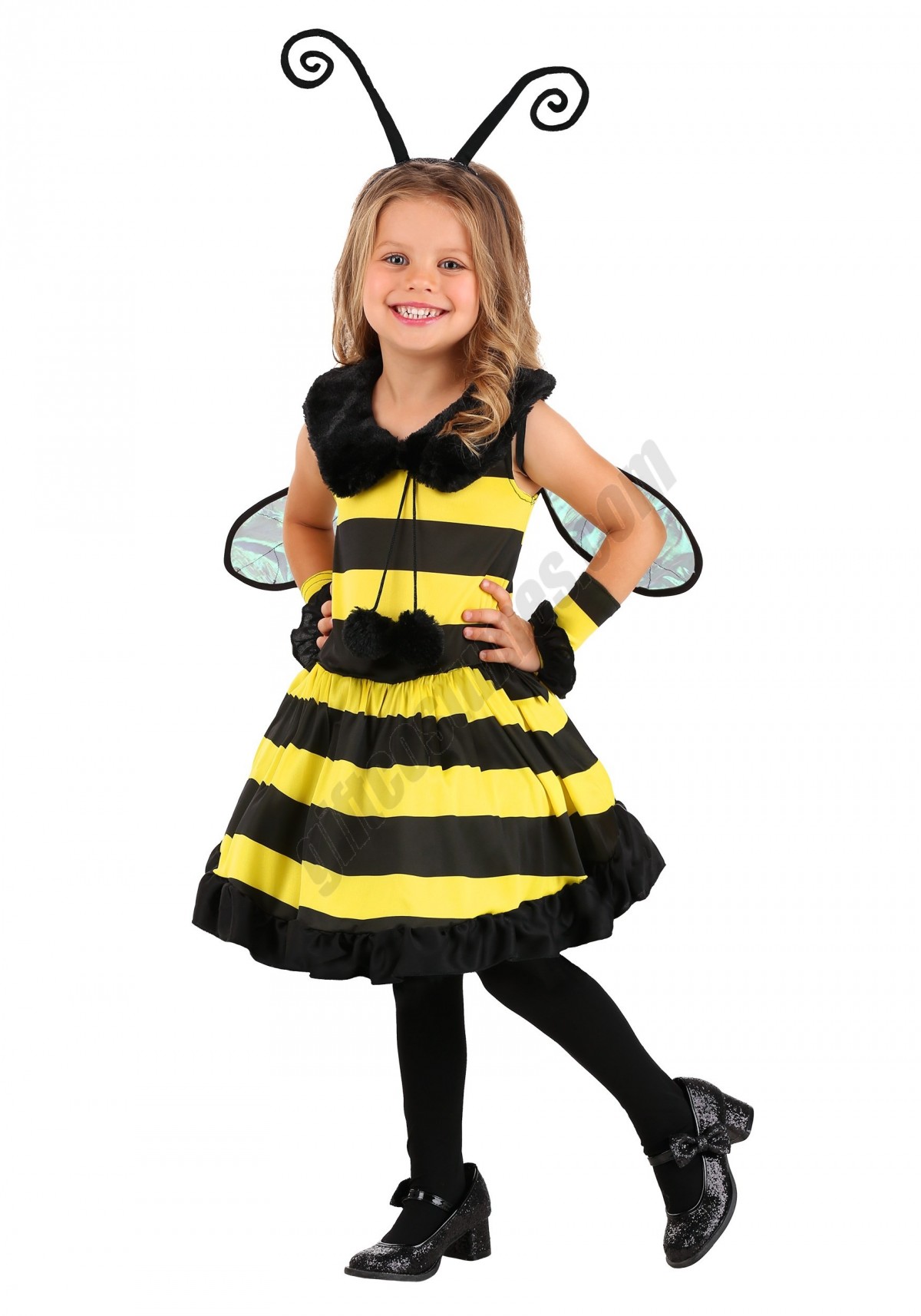 Toddler Girl's Deluxe Bumble Bee Costume Promotions - -0