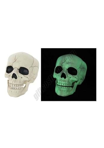  Glow in the Dark Skull Halloween Decoration Promotions - -0