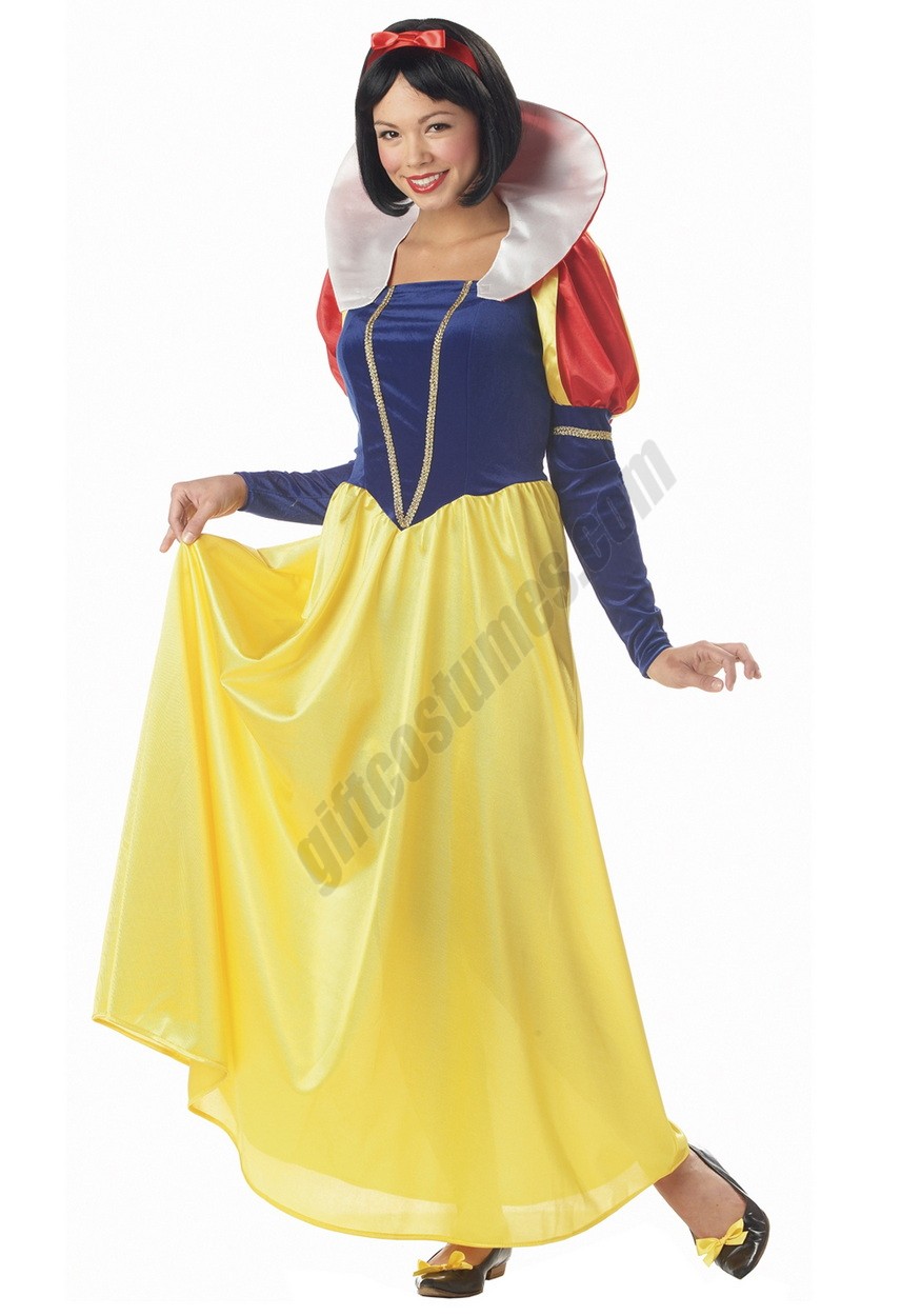Women's Snow White Costume - -0