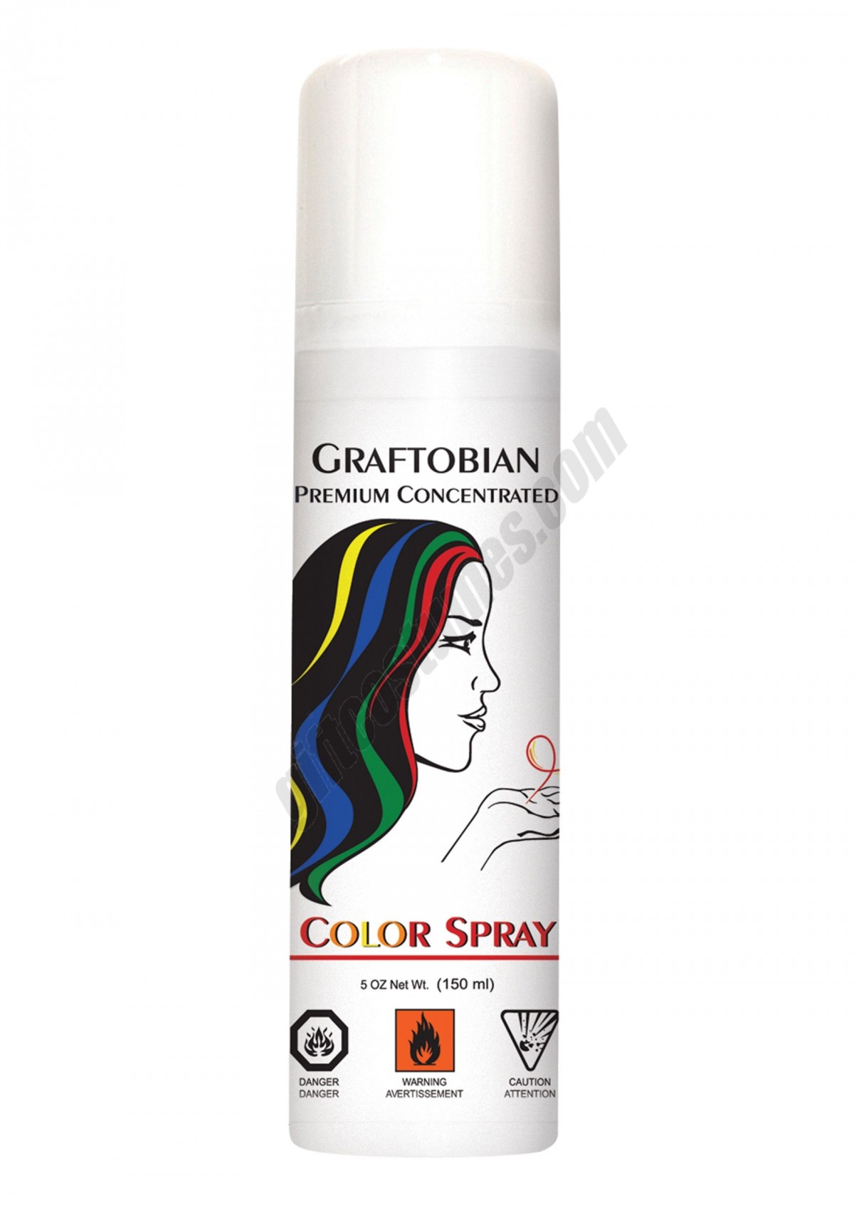 Graftobian Deluxe Grey Hairspray Promotions - -0