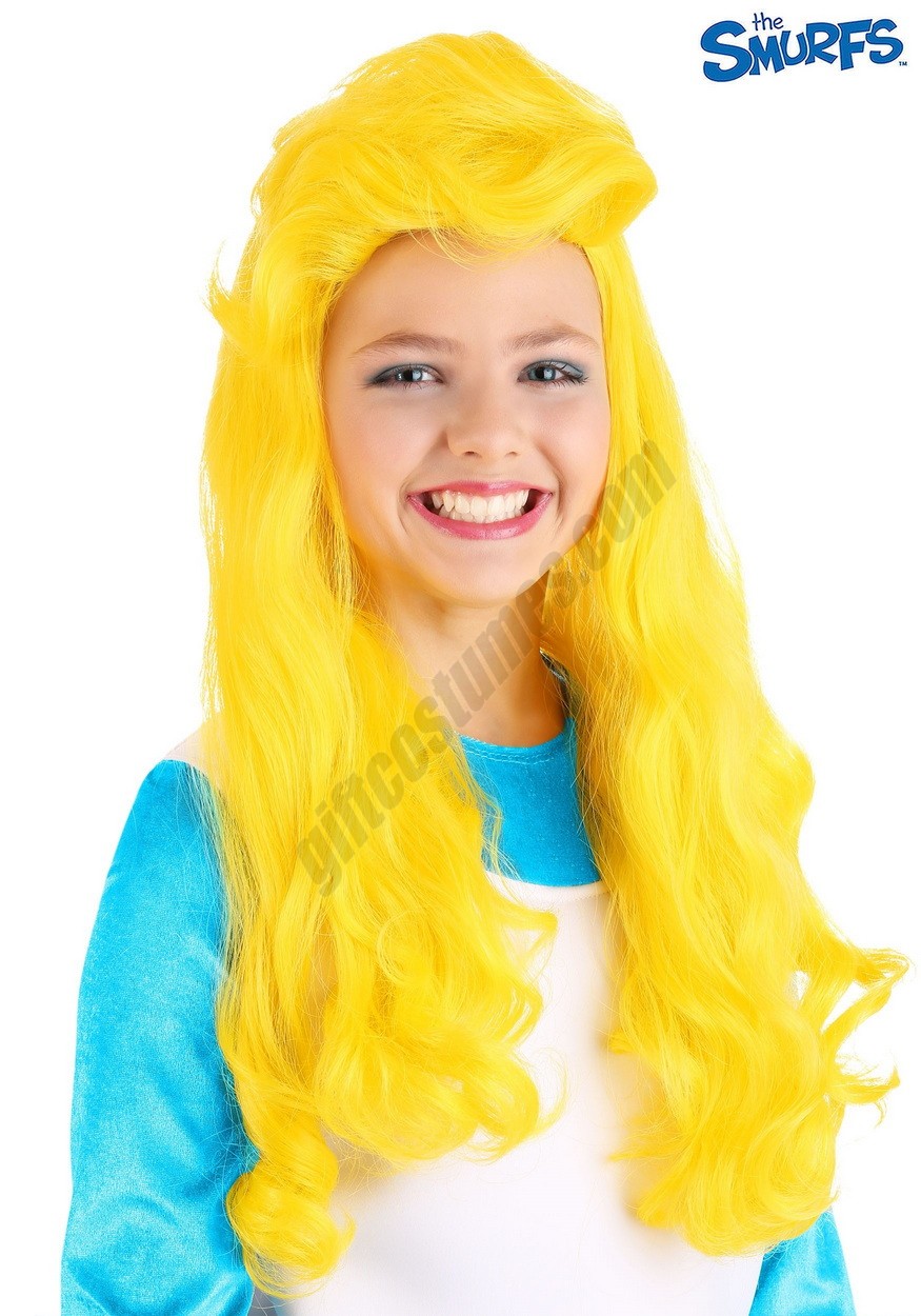 The Smurfs Girl's Smurfette Wig Promotions - -0