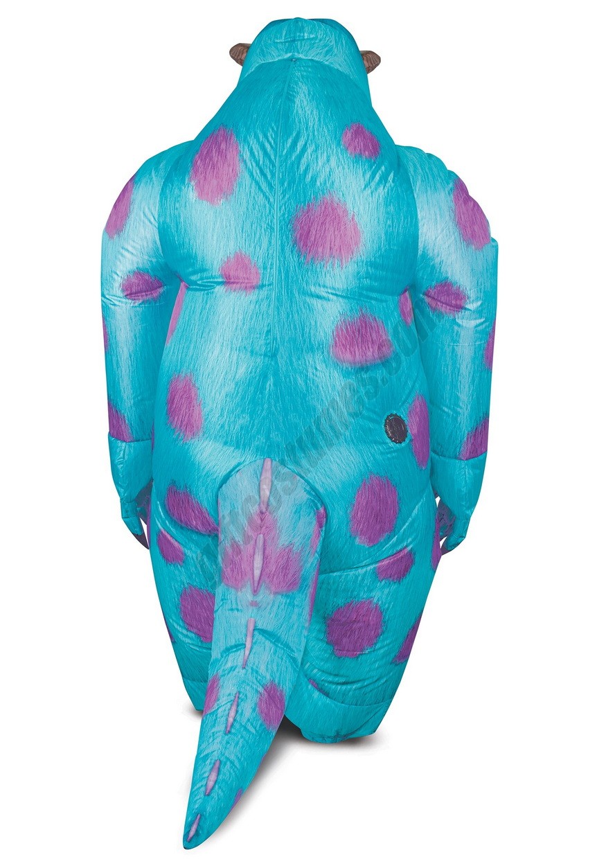 Monsters Inc Sulley Inflatable Costume for Adults - Men's - -1