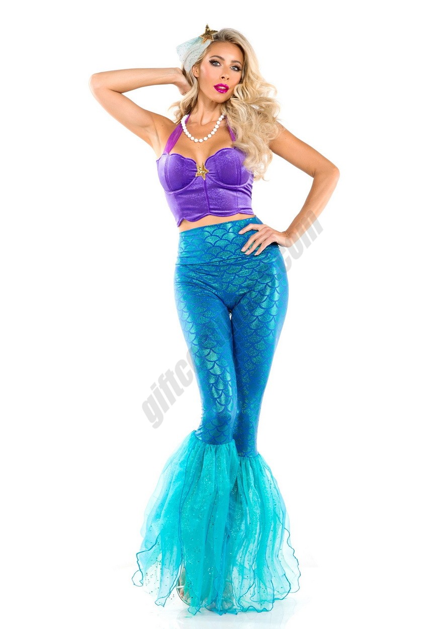 Women's Fantasy Mermaid Costume - -0