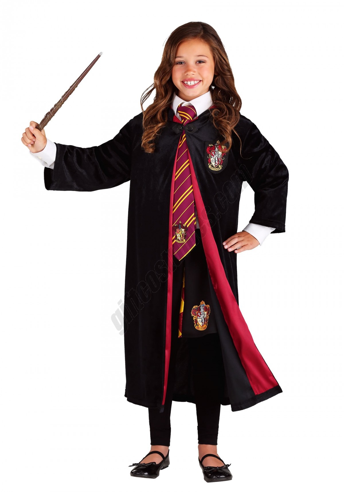 Harry Potter Kids Deluxe Gryffindor Robe Costume Promotions - -8