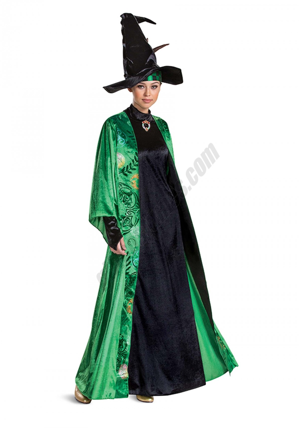 Harry Potter Adult Deluxe Professor McGonagall Costume Promotions - -1