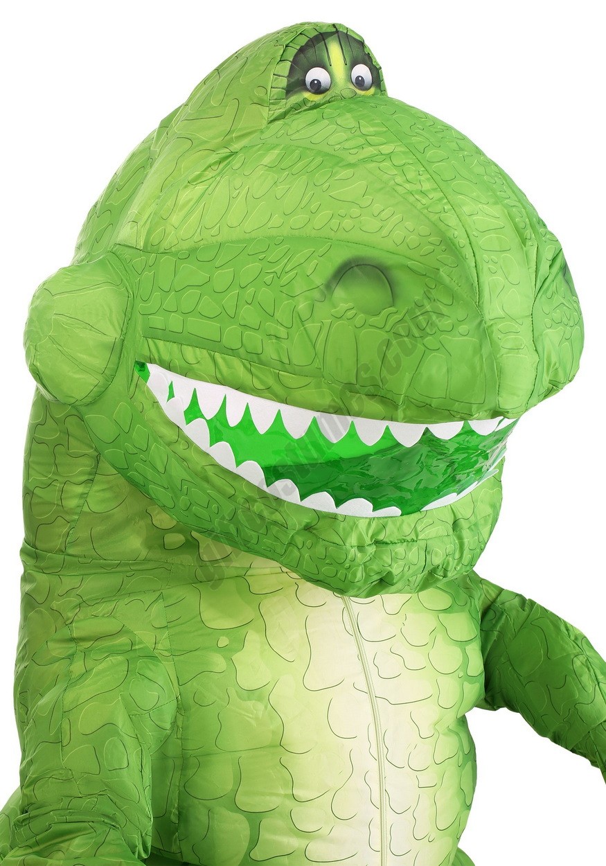 Disney Toy Story Rex Inflatable Costume for Adults - Men's - -2