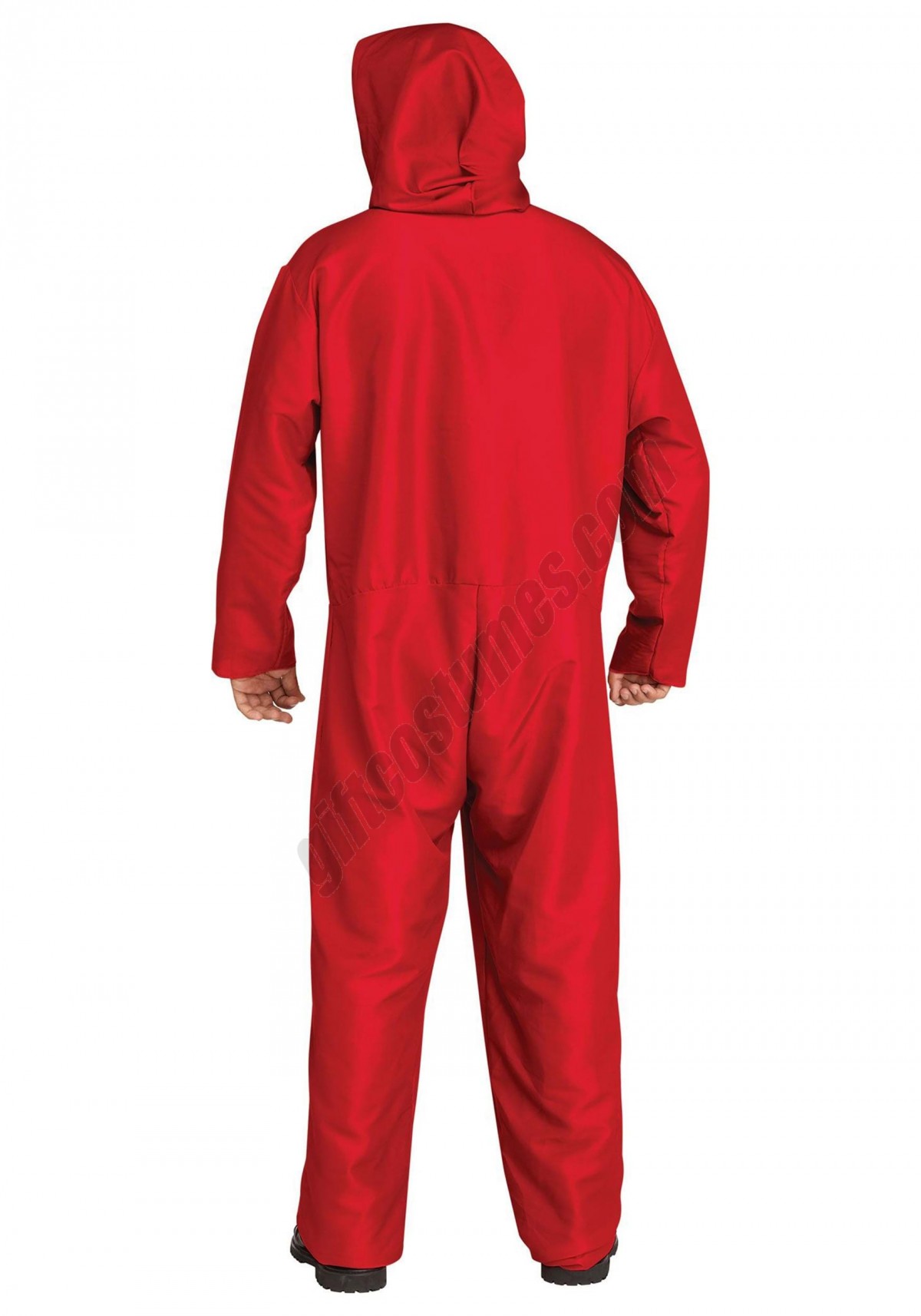 Red Bank Robber Costume for Adults - Women's - -1
