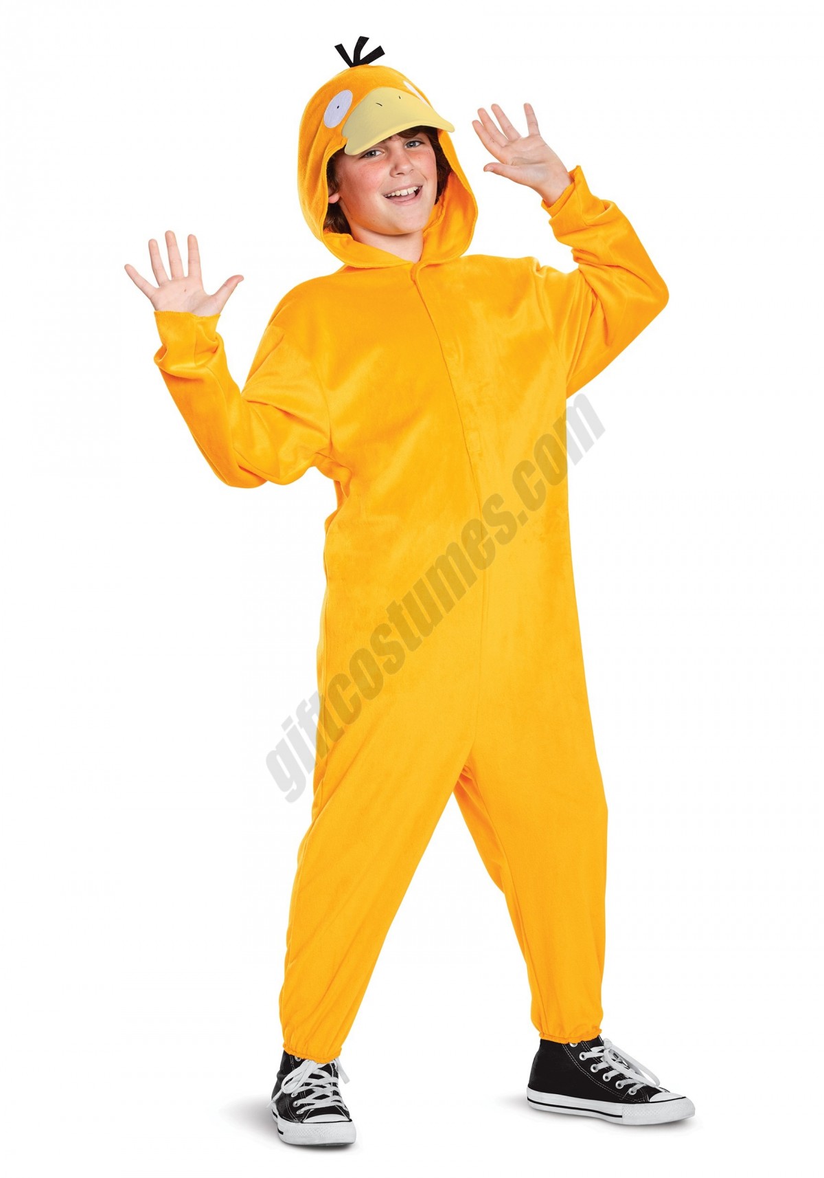 Pokemon Deluxe Psyduck Costume for Kids Promotions - -0