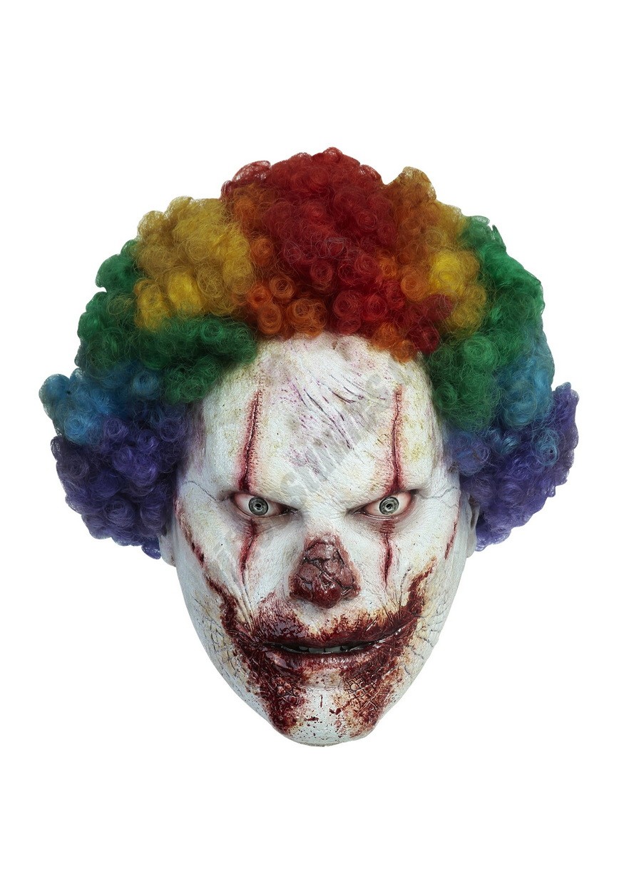 Licensed CLOWN: Clown Mask Promotions - -0