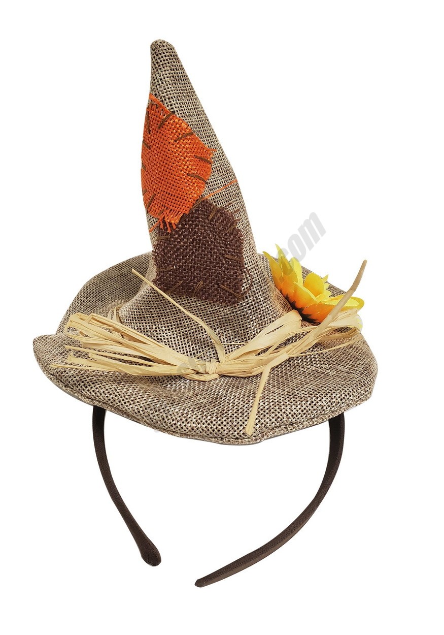 Mini Burlap Scarecrow Hat Promotions - -0