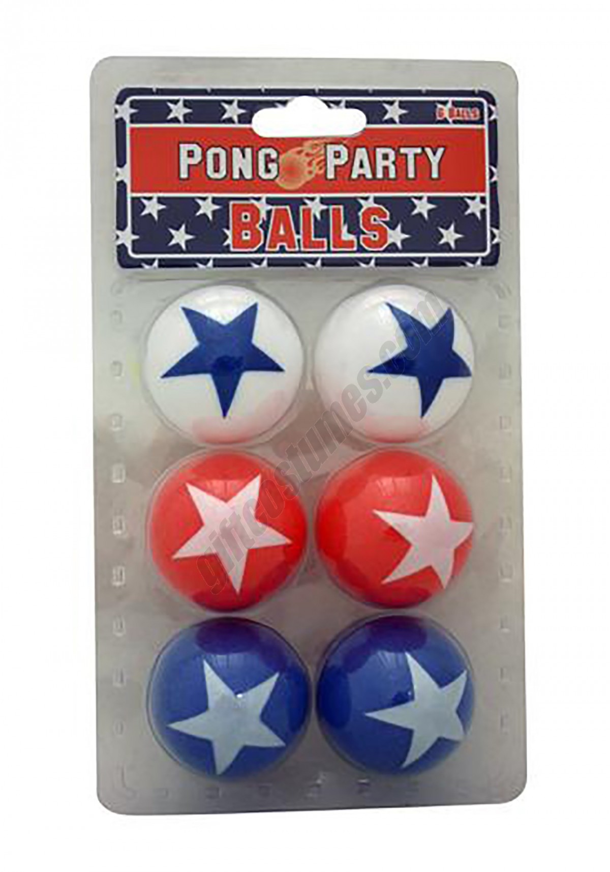 America Stars and Stripes Beer Pong Balls Promotions - -0