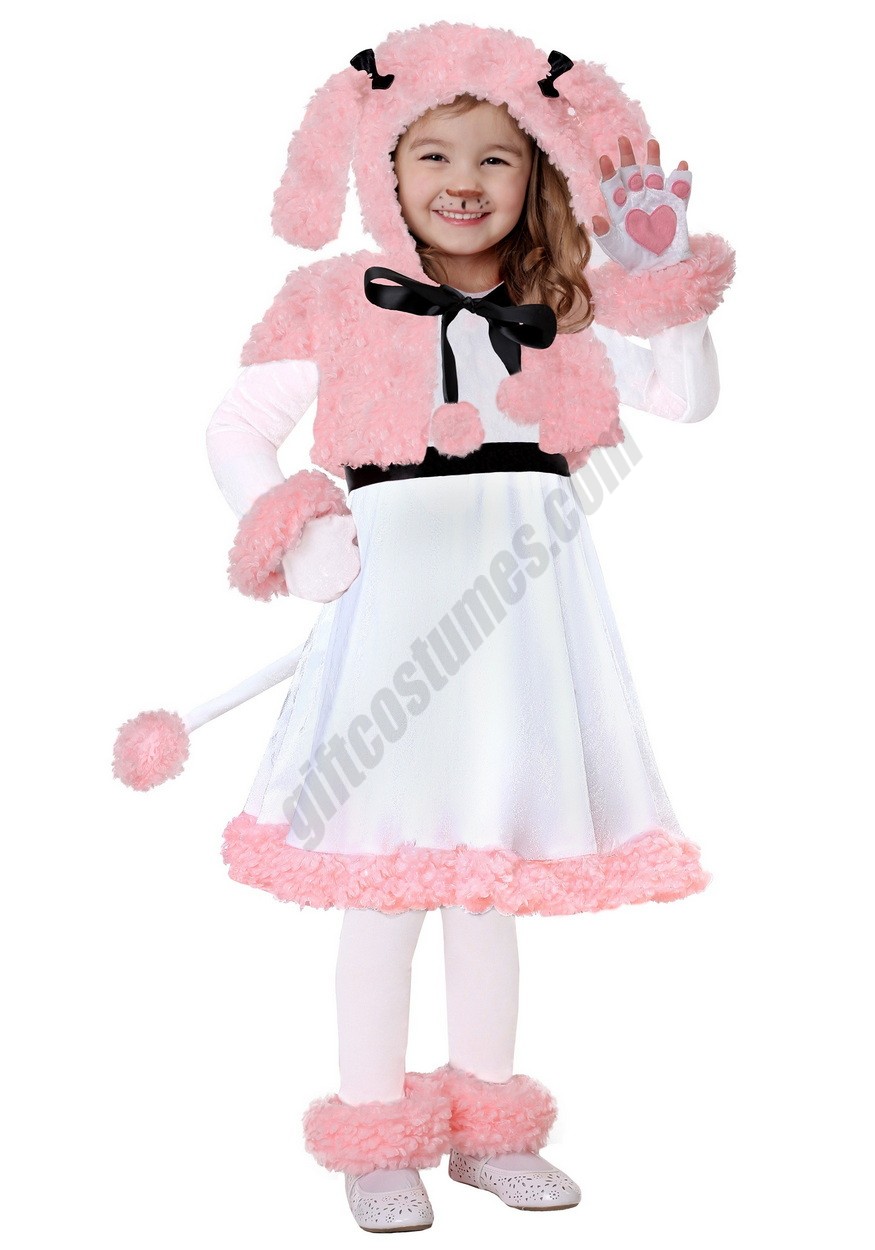 Pink Poodle Costume for Toddlers Promotions - -0