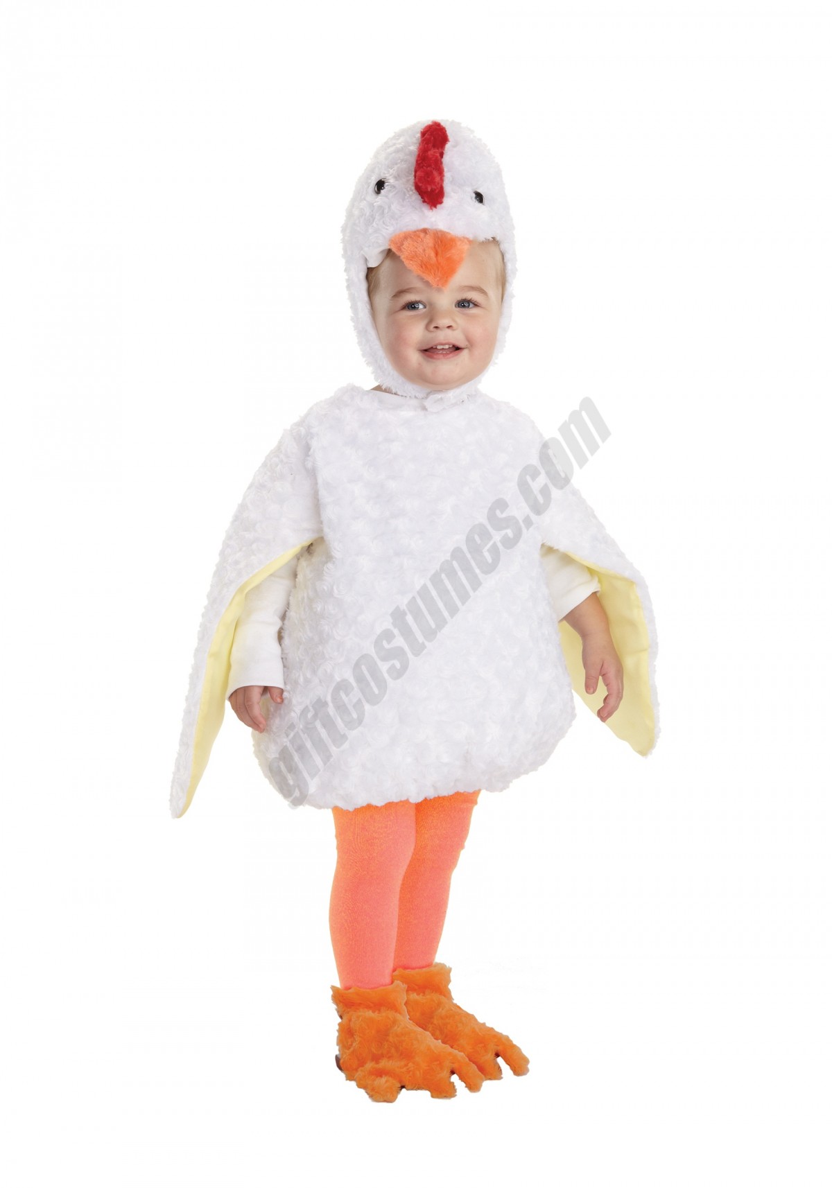 Toddler White Chicken Costume Promotions - -0